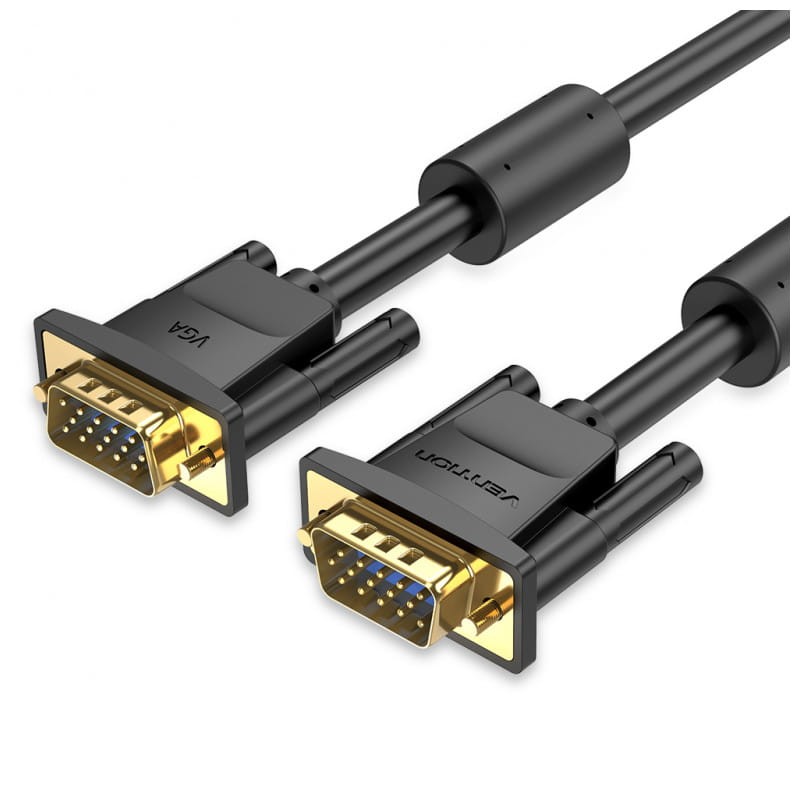 Vention SVGA DAEBG - VGA Macho - VGA Macho - 1.5m Negro - Cable - Ítem