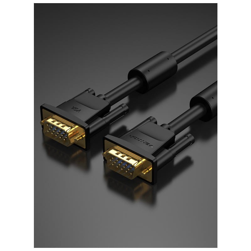 Vention SVGA DAEBG - VGA Macho - VGA Macho - 1.5m Negro - Cable - Ítem1