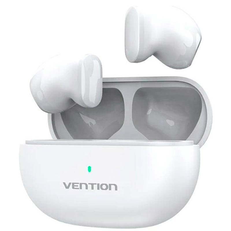 Auriculares Bluetooth TWS Vention Tiny T12 Branco - Item