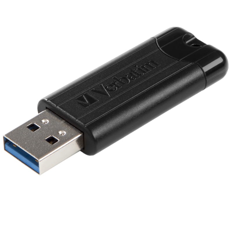 Verbatim PinStripe 128GB USB 3.2 Negro - Ítem1