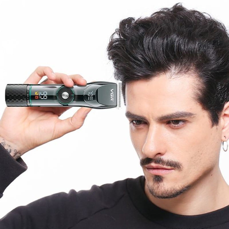 VGR V-256 - Máquina de cortar cabelo preto - Item1