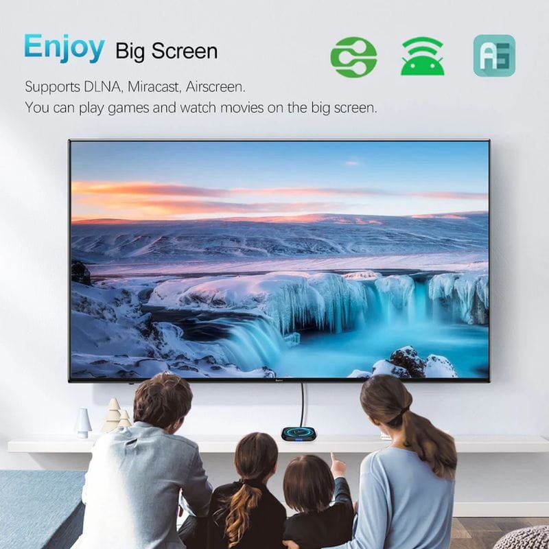 Vontar H618 4GB/64GB 4K Android 12.0 - Android TV - Item6