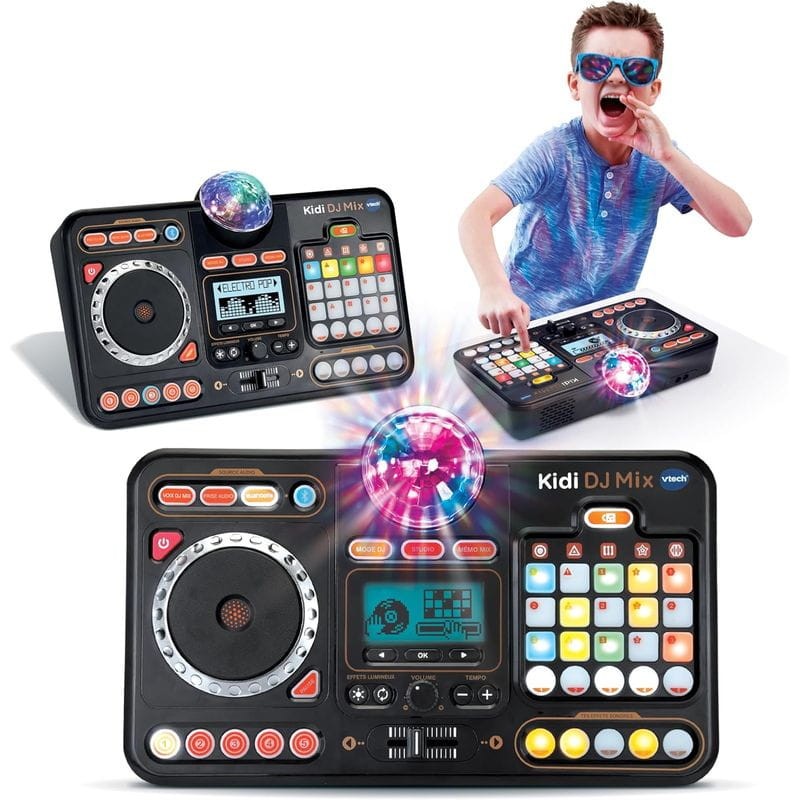 Vtech Kidi DJ Mix Table de mixage Noir - Ítem2