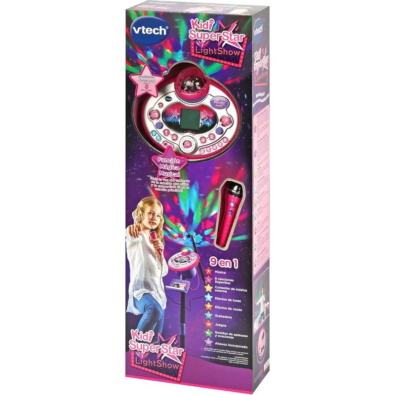 Vtech Kidi Superstar LightShow Micrófono Lila - Ítem9