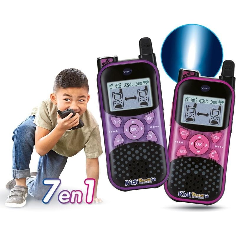 Vtech KidiTalkie Explorer Rose/Violet - Talkie Walkie - Ítem3