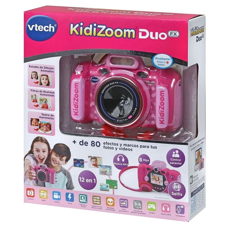 Vtech Kidizoom Duo FX 12 en 1 Rose - Appareil photo pour enfants - Ítem2