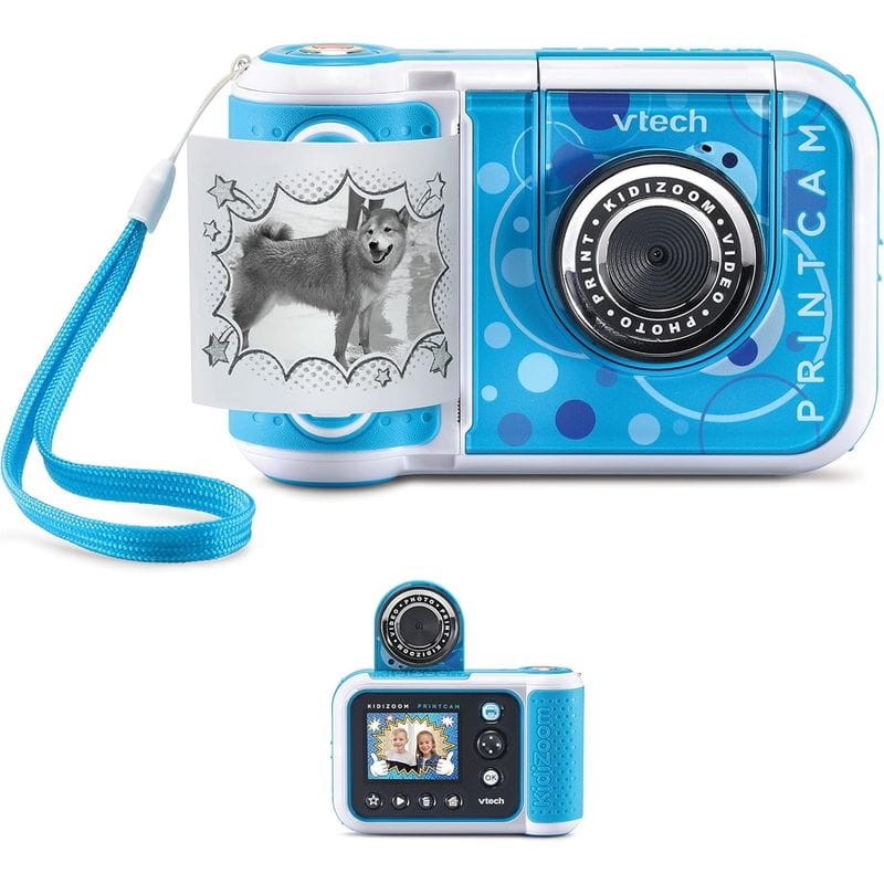 Vtech Kidizoom Print Cam Azul - Cámara de fotos infantil instantánea - Ítem1