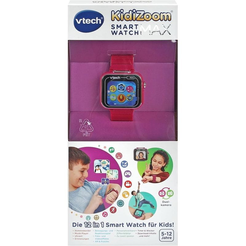 Vtech KidiZoom Smartwatch MAX Frambuesa - Reloj Inteligente - Ítem3