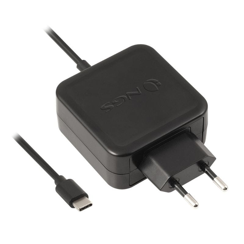 NGS W-45W TYPEC 45W USB F Negro - Cargador portátil - Ítem1