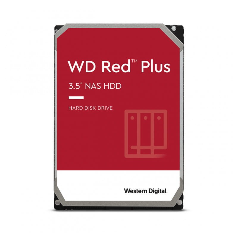 Western Digital WD Red Plus 10 TB 7200 RPM 3.5 Serial ATA III - Disco duro interno - Ítem