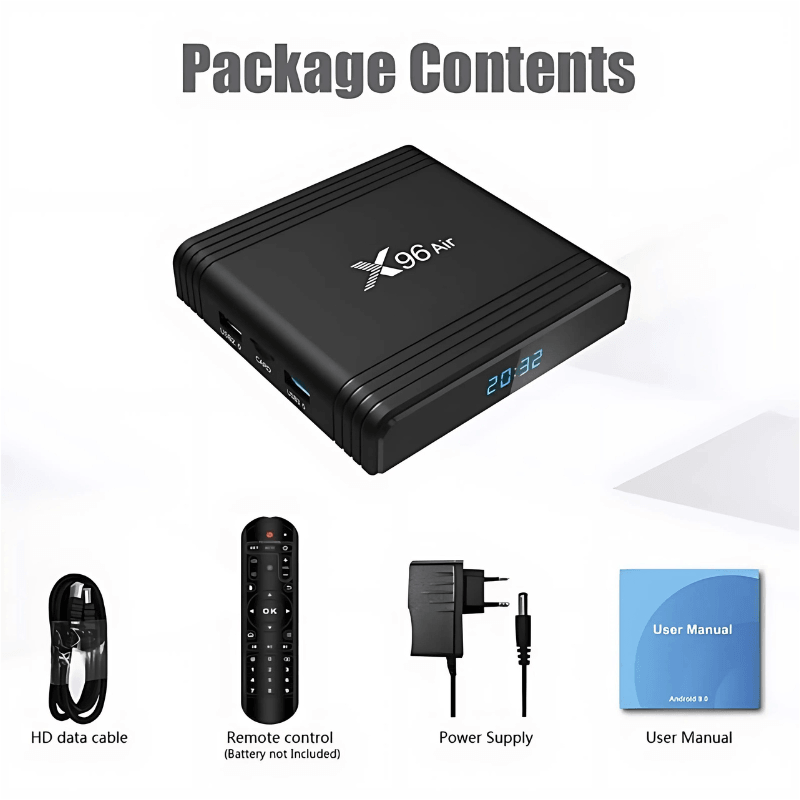 X96 Air 8K S905X3 4GB/32GB Android 9 - Android TV - Item6