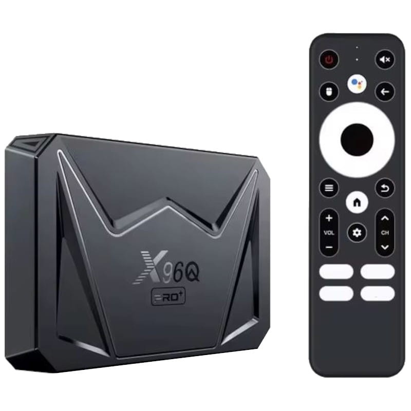 X96Q Pro Plus H728 4GB/64GB Dual Wifi Android 14 Preto - Android TV - Item1