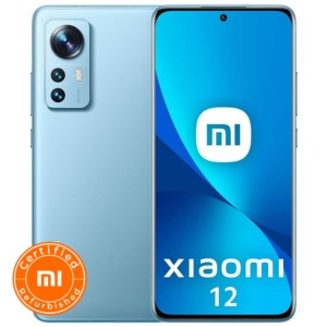 Téléphone portable remis à neuf Xiaomi 12 8Go/256Go Bleu