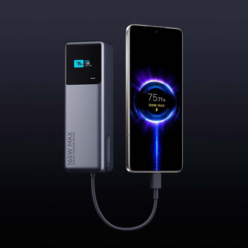 Xiaomi 165W Power Bank 10000mAh (Cable Integrado) - Ítem3