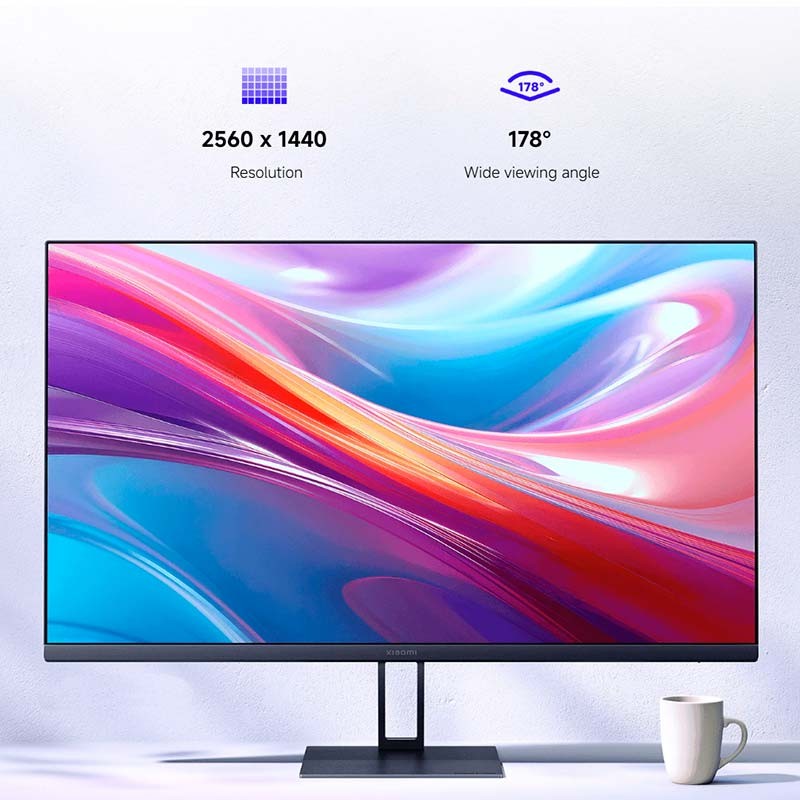 Xiaomi 2K Monitor A27Qi 27'' IPS LCD 100Hz 6ms GTG - Monitor para PC - Ítem2