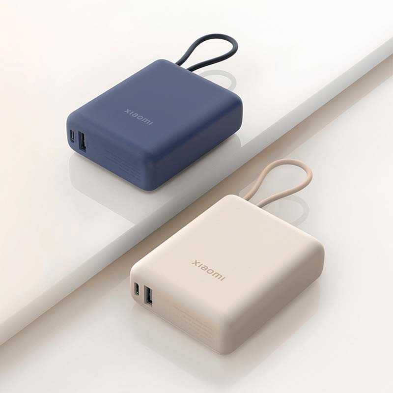 Xiaomi 33W Power Bank 10000mAh (Cabo Integrado) Azul - Item7