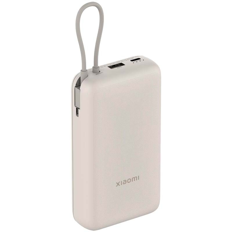 Xiaomi 33W Power Bank 20000mAh (Câble Intégré) Marron - Ítem