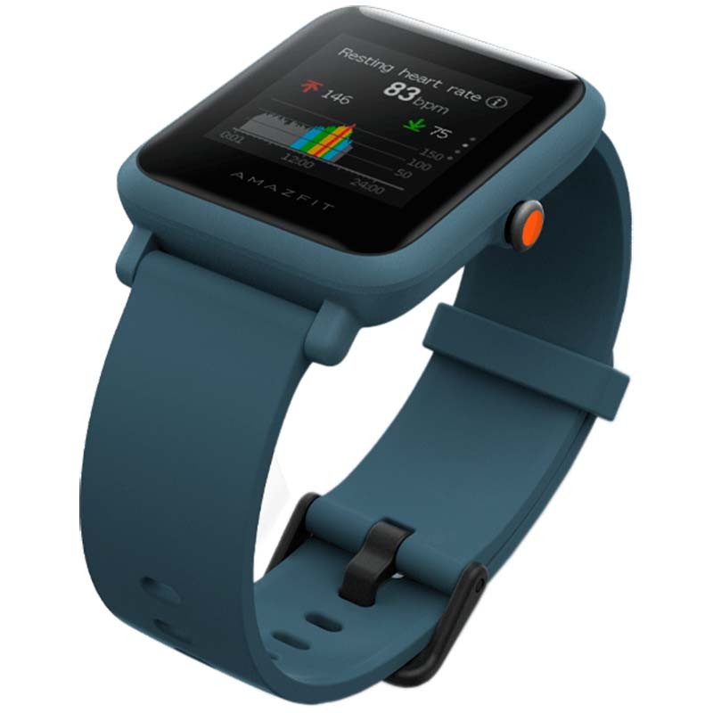 smartwatch amazfit bip lite blue