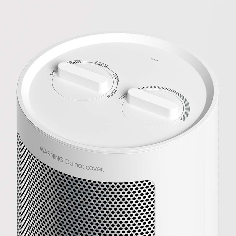 Aquecedor Elétrico Xiaomi Fan Heater 2000W Branco - Item3