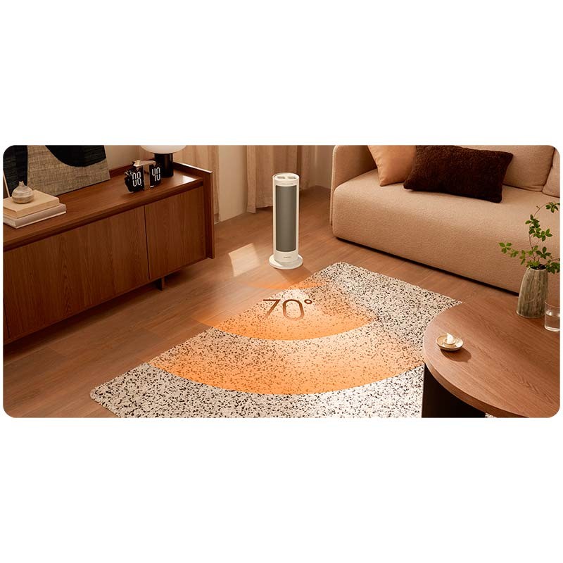 Aquecedor Elétrico Xiaomi Fan Heater 2000W Branco - Item4