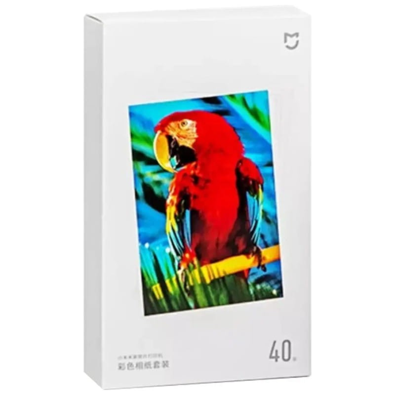 Xiaomi-impresora fotográfica Mijia 1S, papel fotográfico portátil