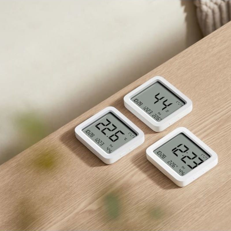 Xiaomi Mi Temperature and Humidity Monitor 3 Blanc - Moniteur de température et d'humidité - Ítem17