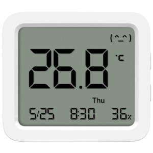 Xiaomi Mi Temperature and Humidity Monitor 3 Blanc - Moniteur de température et d'humidité