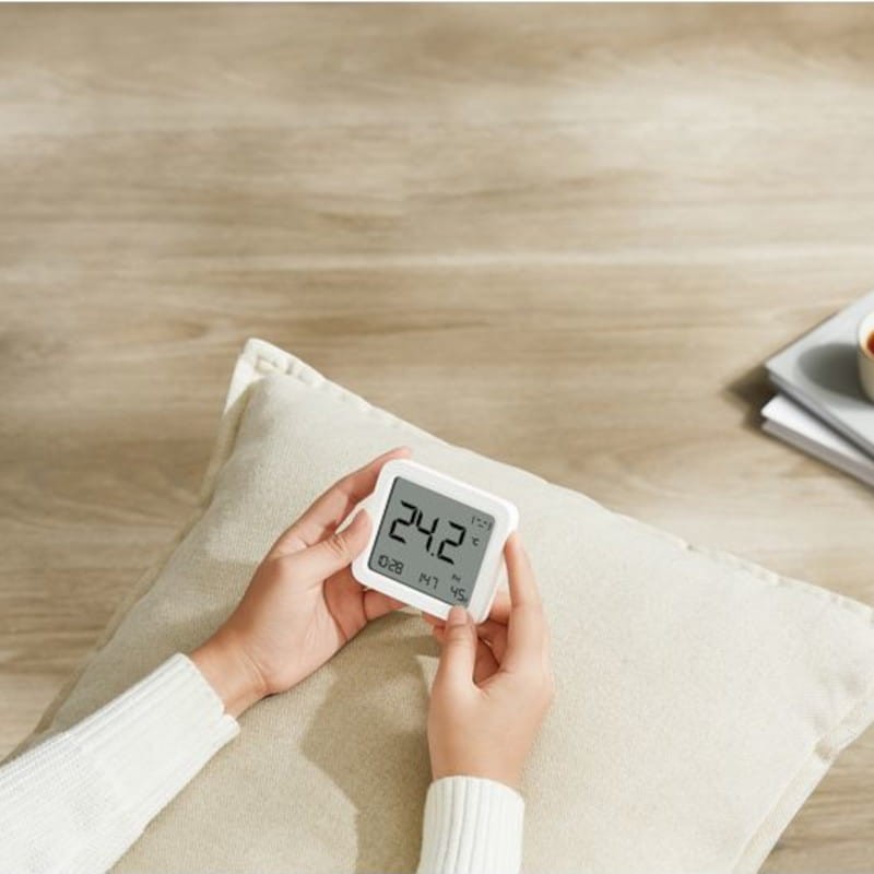 Xiaomi Mi Temperature and Humidity Monitor 3 Blanc - Moniteur de température et d'humidité - Ítem8