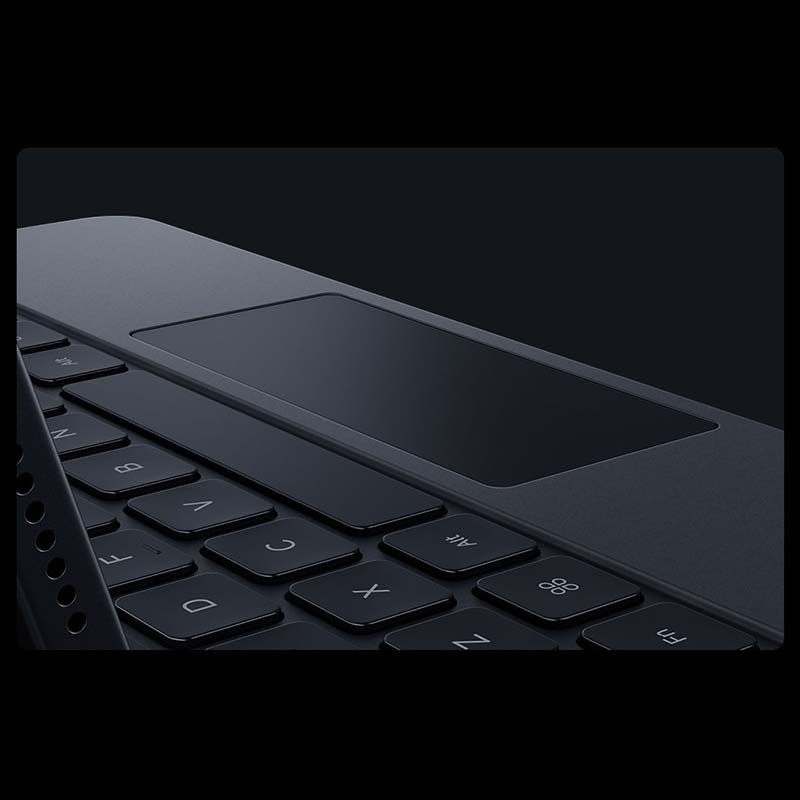 Clavier Xiaomi Pad 7 / 7 Pro Touchpad Keyboard avec Coque Intelligent Noir - Ítem4