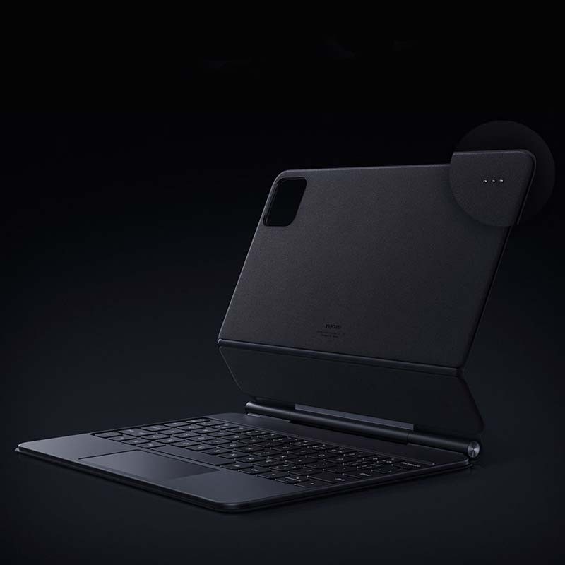 Clavier Xiaomi Pad 7 / 7 Pro Touchpad Keyboard avec Coque Intelligent Noir - Ítem5