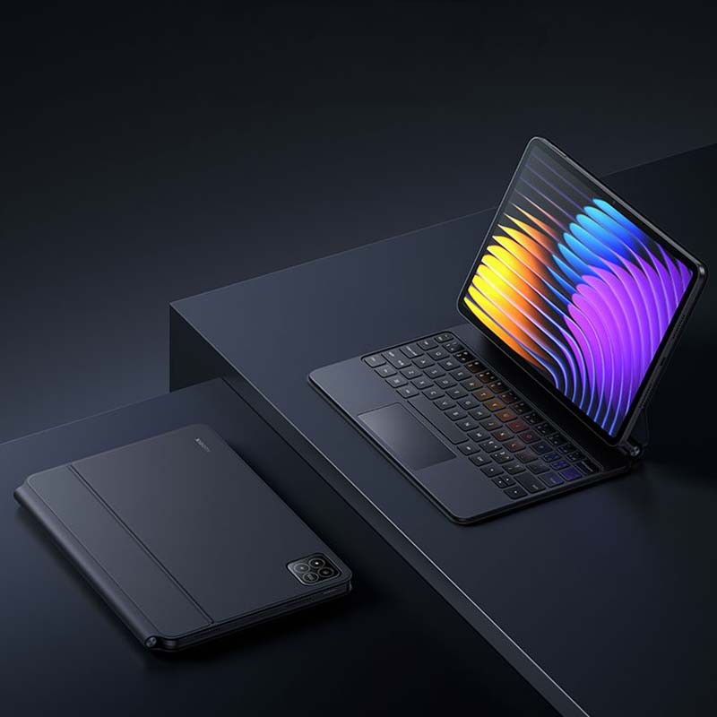 Clavier Xiaomi Pad 7 / 7 Pro Touchpad Keyboard avec Coque Intelligent Noir - Ítem6