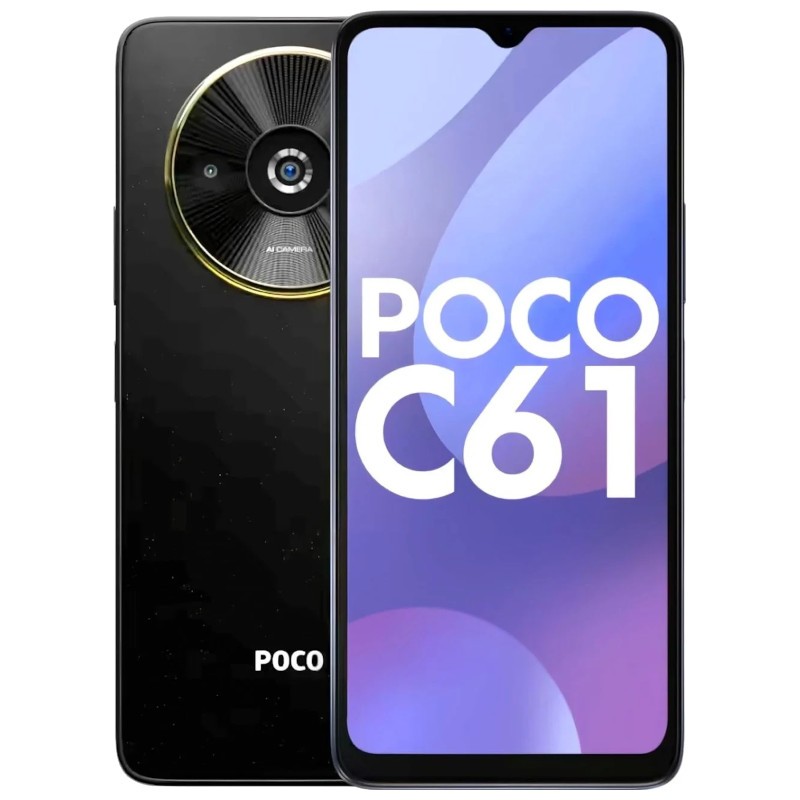 Xiaomi Poco C61 4GB/128GB Negro - Teléfono Móvil - Ítem