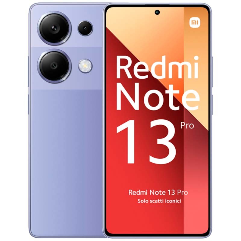 Xiaomi Redmi Note 13 Pro 4G 12GB/512GB Lila - Teléfono móvil