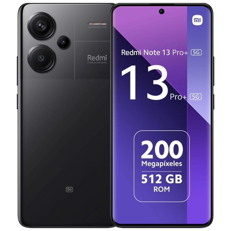 Téléphone portable Xiaomi Redmi Note 13 Pro+ 5G 12Go/512Go Noir - Ítem