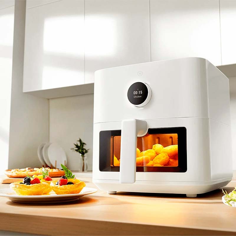 Fritadeira Xiaomi Smart Air Fryer 5.5L Branco - Item12