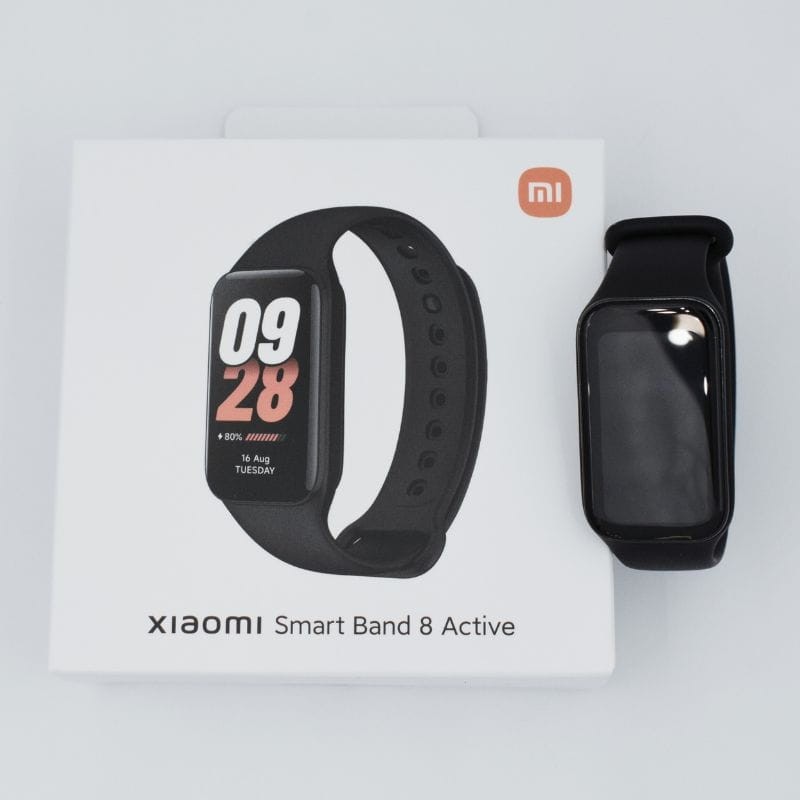 Montre connectée Xiaomi Mi Smart Band 8 Active Noir sur