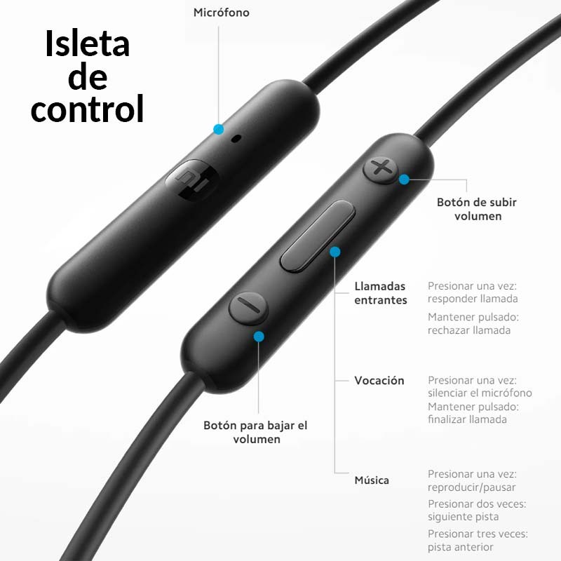 Xiaomi Type-C Earphones Blanc - Écouteurs In-ear avec Connecteur USB type C - Ítem6