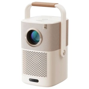 Projecteur Portable avec Batterie Yaber T2 Plus Son JBL - LCD FullHD - Beige