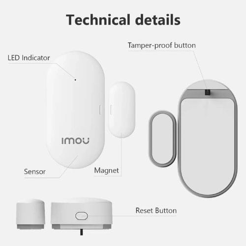 IMOU ZD1 - Sensor de Apertura para Puertas y Ventanas - Ítem3