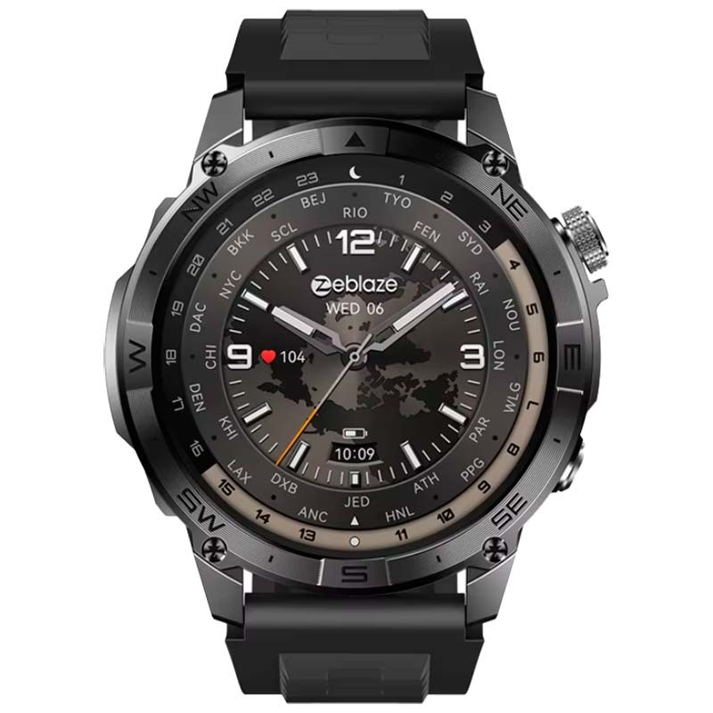 Zeblaze Stratos 2 Plus Negro - Reloj inteligente con GPS - Ítem