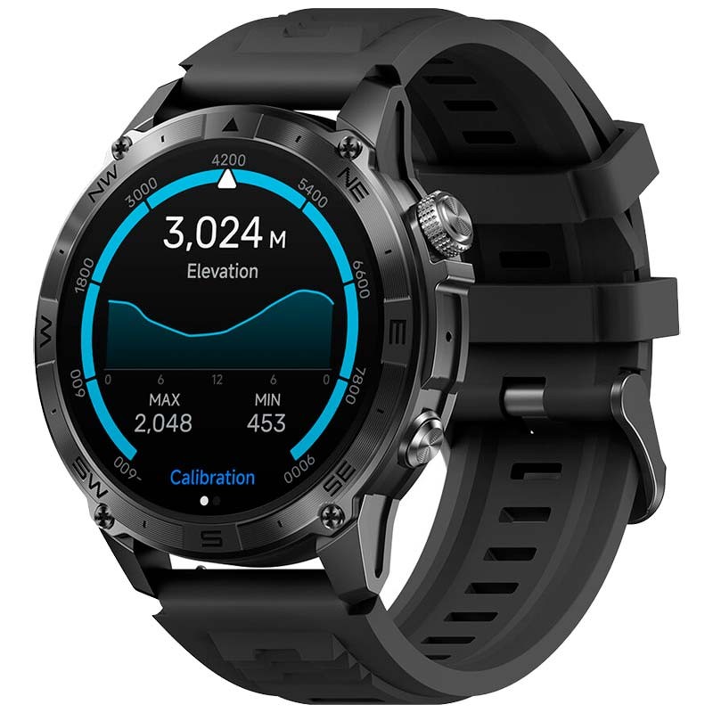 Zeblaze Stratos 2 Plus Negro - Reloj inteligente con GPS - Ítem1