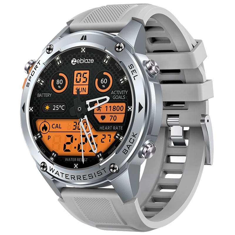 Zeblaze Stratos 2 Ultra Plata - Reloj inteligente GPS - Ítem