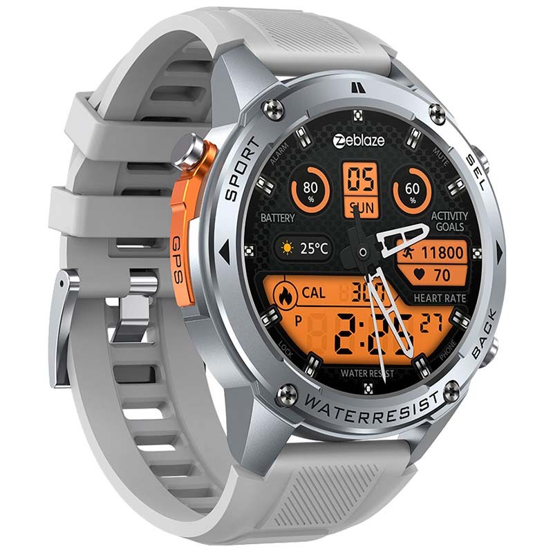 Zeblaze Stratos 2 Ultra Plata - Reloj inteligente GPS - Ítem2