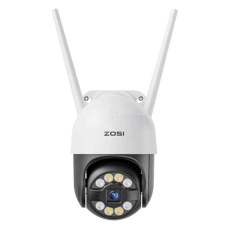 ZOSI C289 3MPx FullHD WiFi P/T IP66 IA Blanco + Tarjeta microSD 32GB - Cámara de seguridad IP - Ítem1