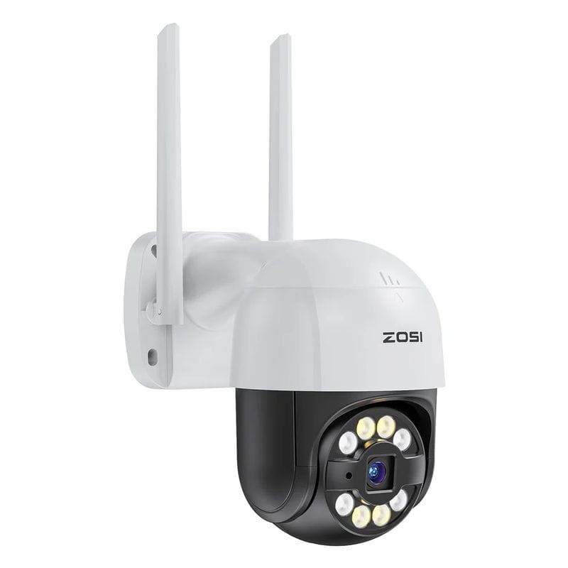 ZOSI C289 3MPx FullHD WiFi P/T IP66 IA Blanco + Tarjeta microSD 32GB - Cámara de seguridad IP - Ítem2