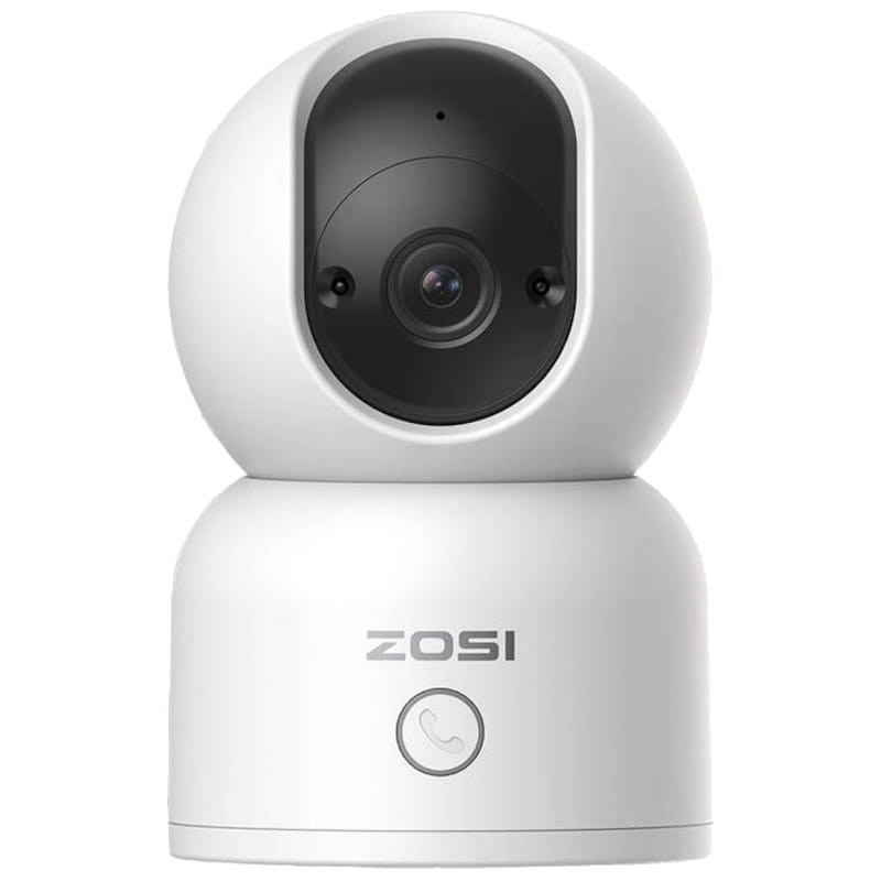 ZOSI C518 3MPx Visión Nocturna IA P/T WiFi 5G Blanco + Tarjeta microSD 32GB - Cámara de seguridad IP - Ítem