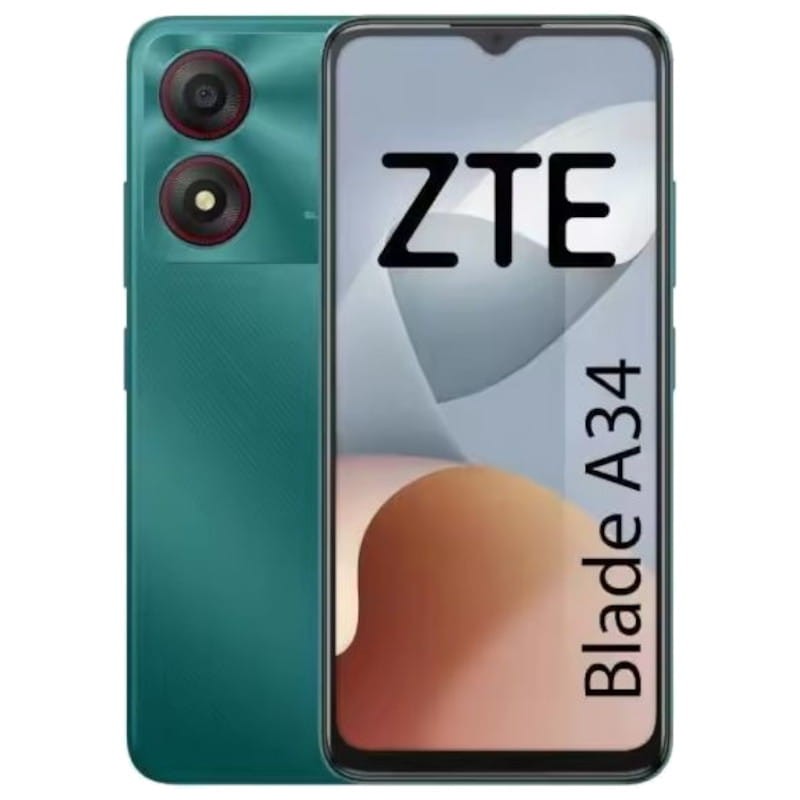 Zte Blade A34 64gb De Capacidad Verde