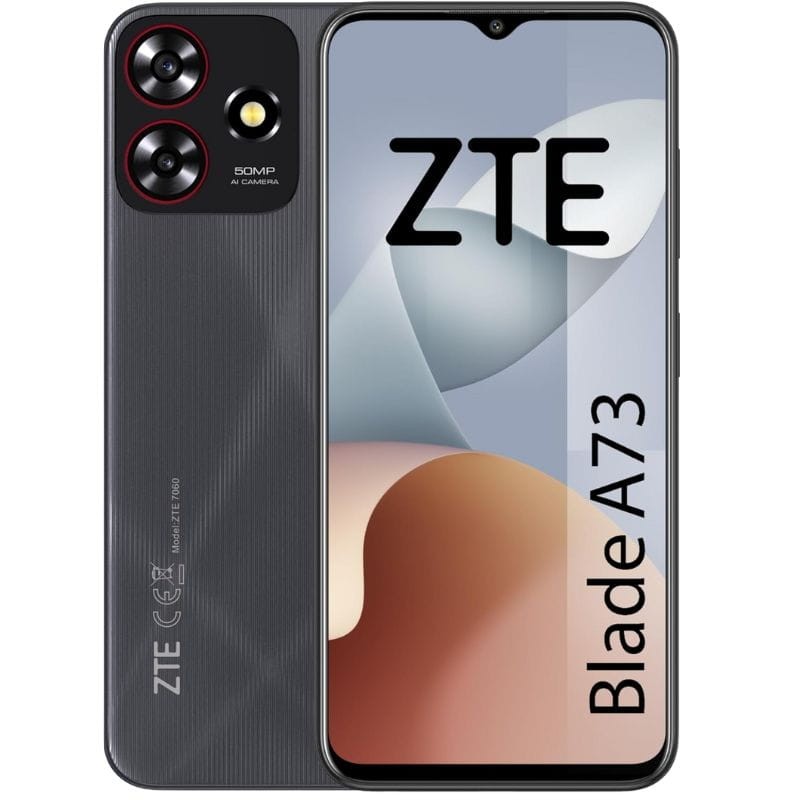 ZTE Blade A73 4G - Cámara Doble de 50 MP - Negro